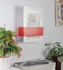 Delon Metal Flush Mount Wall Light (Red)