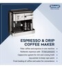 DeLonghi 1750W BCO420  Pump and Drip Coffee Maker