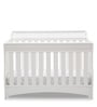 Bentley Solid Wood Cribs in White Colour with Convertible Bed