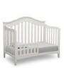 Farmhouse Solid Wood Cribs in White Colour with Convertible Bed