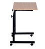 Delta Height Adjustable Portable Table in Beige Finish