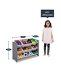 Delta Kids Toy Organizer in White Colour