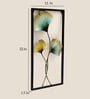 Delta Leaf Multicolour Iron Wall Art