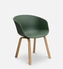 Delta Nordic Plastic Iconic Chairs in Green Colour