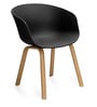 Delta Plastic Iconic Chair in Black Colour