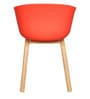 Delta Plastic Iconic Chair in Red Colour