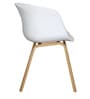 Delta Plastic Iconic Chair in White Colour