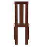 Delton Solid Wood Dining Chair In Walnut Finish (Set Of 2)