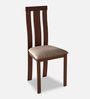 Delton Solid Wood Dining Chair In Walnut Finish (Set Of 2)