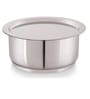 Deluxe Stainless Steel 1 Ltr Tope Induction Friendly, Impact Bonded Tri-ply Bottom with Steel Lid