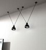 Demeanor Black Matt Metal V-Cluster Hanging Light