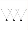 Demeanor Black Matt Metal V-Cluster Hanging Light