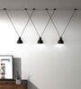 Demeanor Black Matt Metal V-Cluster Hanging Light