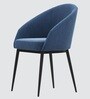 Den Dining Chair In Teal Blue Colour