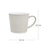 Denby Natural Canvas White 400Ml Stoneware  Coffee Mug
