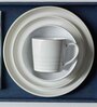 Denby Natural Canvas  White Stoneware  1 Pc Dinner Plate