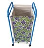 Deneb Polyester 20 L Brown Laundry Trolley