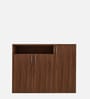 Denera Shoe Cabinet in Walnut Finish