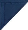 Denim Blue lightweight Satin Solids 9ft Light Filtering Rod Pocket Long Curtains (2 Pcs)