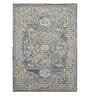 Grey Persian Viscose 8 ft x 10 ft Hand Tufted Carpet