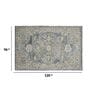 Grey Persian Viscose 8 ft x 10 ft Hand Tufted Carpet