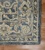 Grey Persian Viscose 5 ft x 7 ft Hand Tufted Carpet