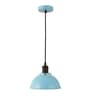 Denmark Blue Matt Metal Hanging Light
