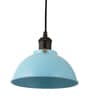 Denmark Blue Matt Metal Hanging Light