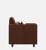 Denmark Fabric 1 Seater Sofa in Coffee Brown Colour
