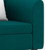 Denmark Fabric 1 Seater Sofa in Sea Green Colour
