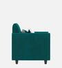 Denmark Fabric 1 Seater Sofa in Sea Green Colour