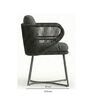 Dennis Wicker 6 Seater Dining Set In English Grey Finish
