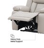 Denver American Power Motion Recliner 1 Seater In Beige Colour