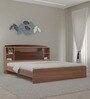 Denver King Size Bed in Teak Finish