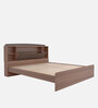 Denver King Size Bed in Teak Finish