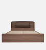 Denver King Size Bed in Teak Finish