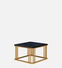 Denver Marble Nest Of Tables in Gold Finish