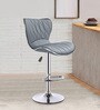 Denver Revolving Bar Stool in Grey