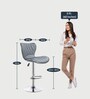 Denver Revolving Bar Stool in Grey