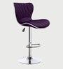 Denver Revolving Bar Stool in Purple