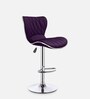 Denver Revolving Bar Stool in Purple