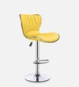 Denver Revolving Bar Stool in Yellow