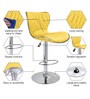 Denver Revolving Bar Stool in Yellow