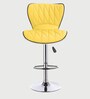 Denver Revolving Bar Stool in Yellow