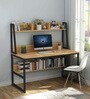 Denver Writing Table in Oak Brown Finish