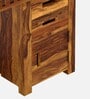 Denver Writing Table In Natural Teak Finish