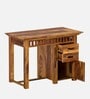 Denver Writing Table In Natural Teak Finish