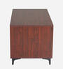 Denzel Coffee Table In Brown & Teak Finish with Drawers