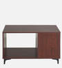 Denzel Coffee Table In Brown & Teak Finish with Drawers