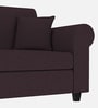 Derado Fabric 1 Seater Sofa in Cara Brown Colour